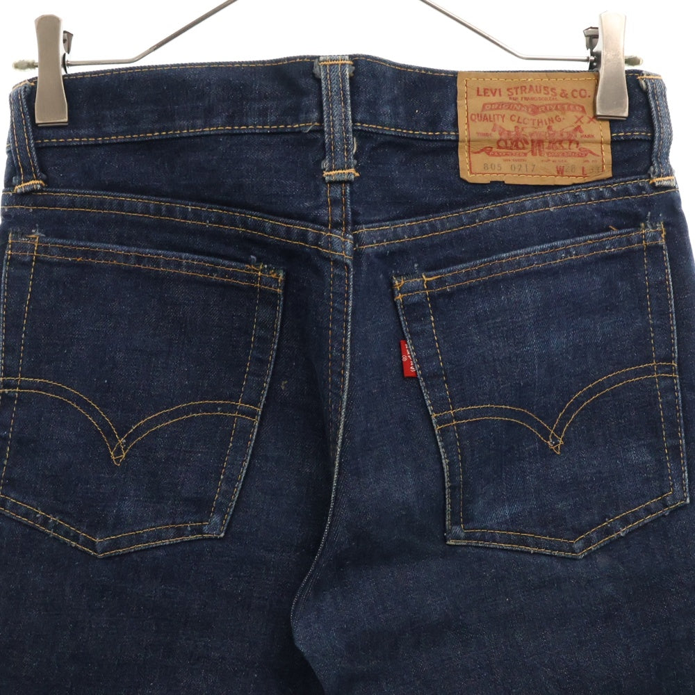 Levi's(リーバイス) 70s VINTAGE 805-0217 BIG E 42TALON ボタン裏刻印8 ジップデニムパンツ インディゴ