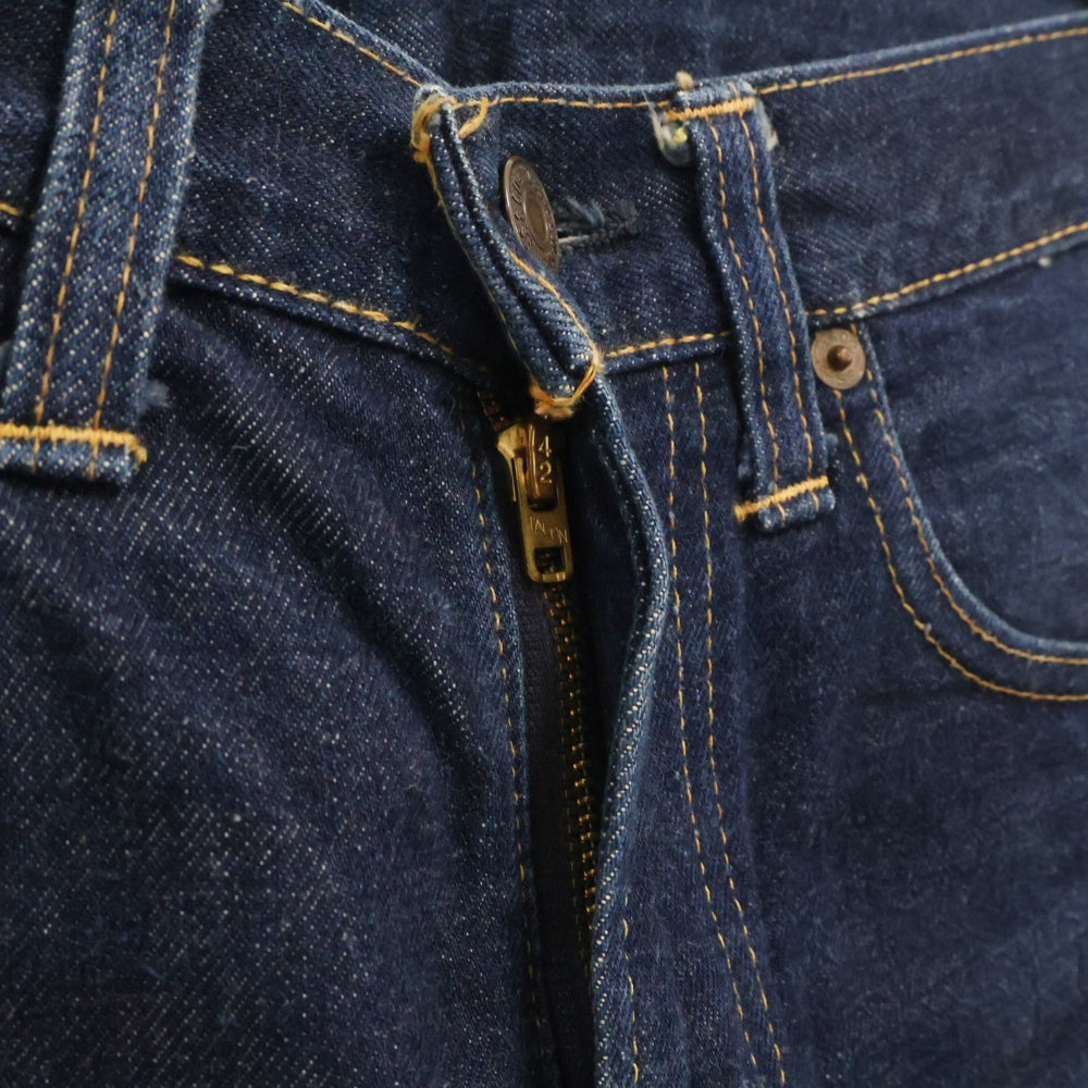 Levi's(リーバイス) 70s VINTAGE 805-0217 BIG E 42TALON ボタン裏刻印8 ジップデニムパンツ インディゴ