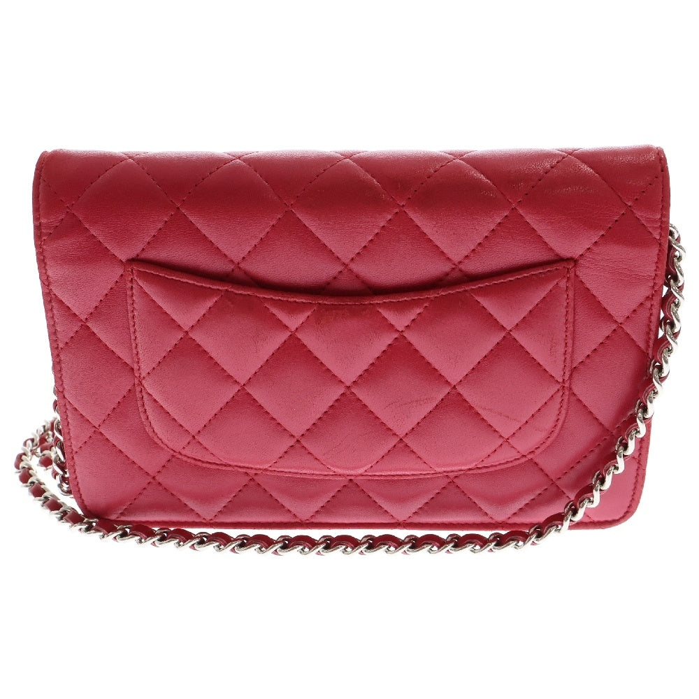 CHANEL(シャネル) マトラッセ ココマーク チェーンショルダー ウォレット ポシェット ショルダーバッグ レディース