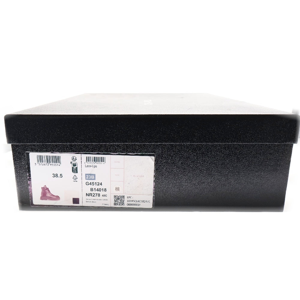 CHANEL(シャネル) CC LACE UP BOOT ココマーク レースアップ ブーツ ホワイト レディース G45124