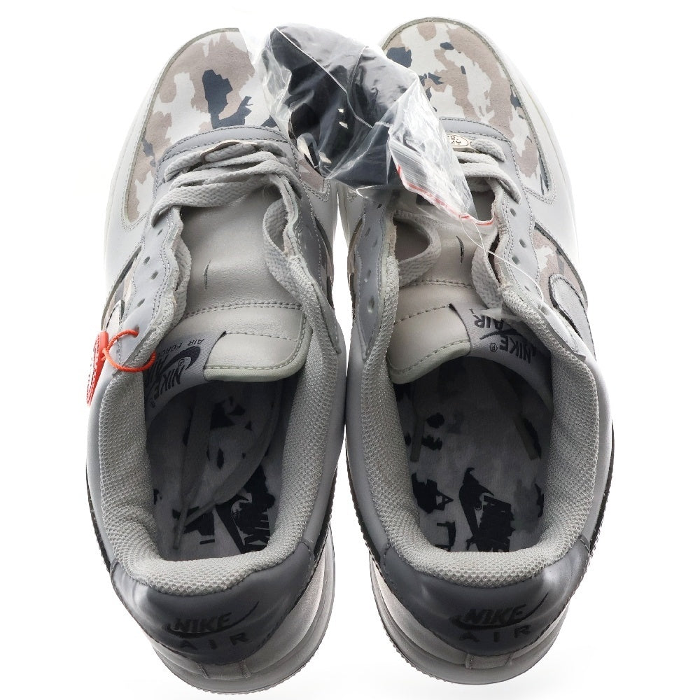 NIKE(ナイキ) 【観賞用 2003年製】 Air Force 1 Low PRM Grey Camo エアフォース1 ロー PRM グレーカモ ローカットスニーカー グレー US9.5/27.5cm 308039-001