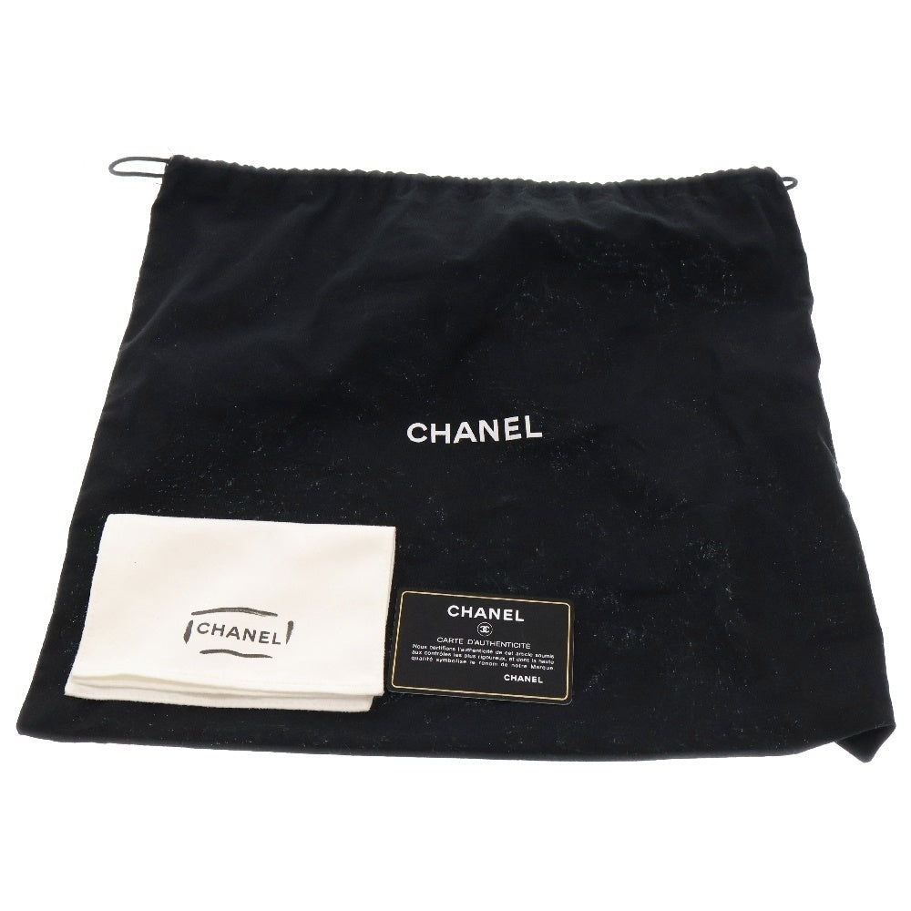 CHANEL(シャネル) ボーイシャネル ココマーク パテント切替 キャビアスキン チェーンショルダーバッグ ホワイト
