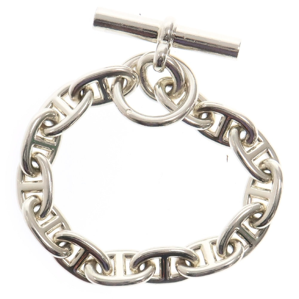 HERMES(エルメス) Chaine d'Ancre MM シェーヌダンクル 14コマ チェーンブレスレット シルバー