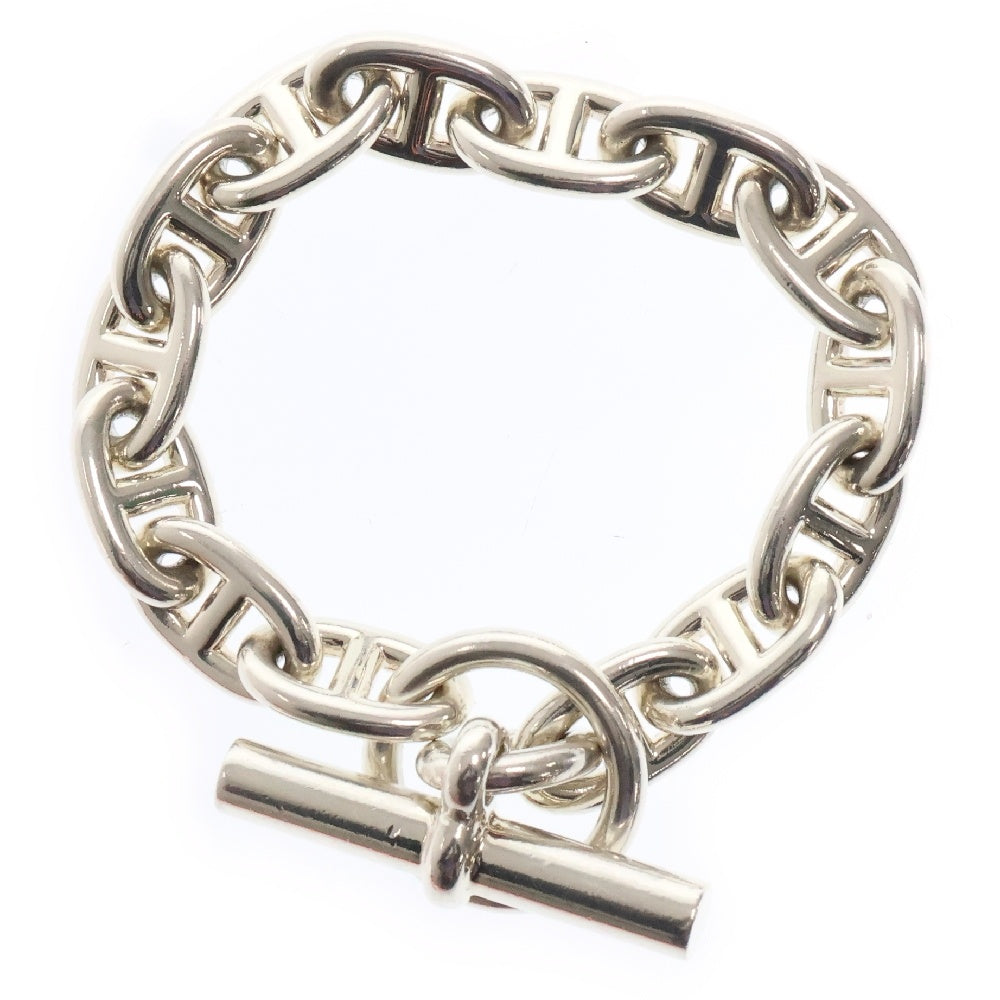 HERMES(エルメス) Chaine d'Ancre MM シェーヌダンクル 14コマ チェーンブレスレット シルバー