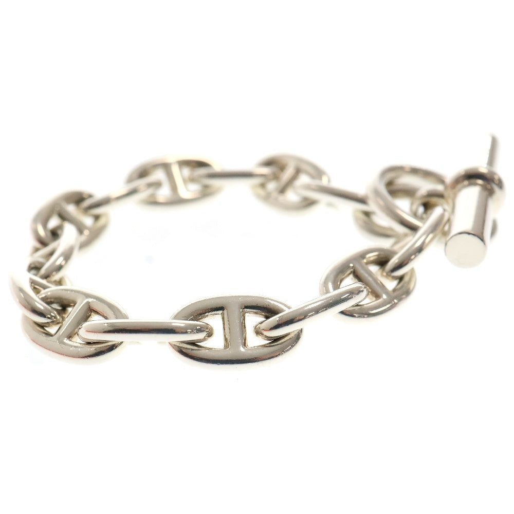 HERMES(エルメス) Chaine d'Ancre MM シェーヌダンクル 14コマ チェーンブレスレット シルバー