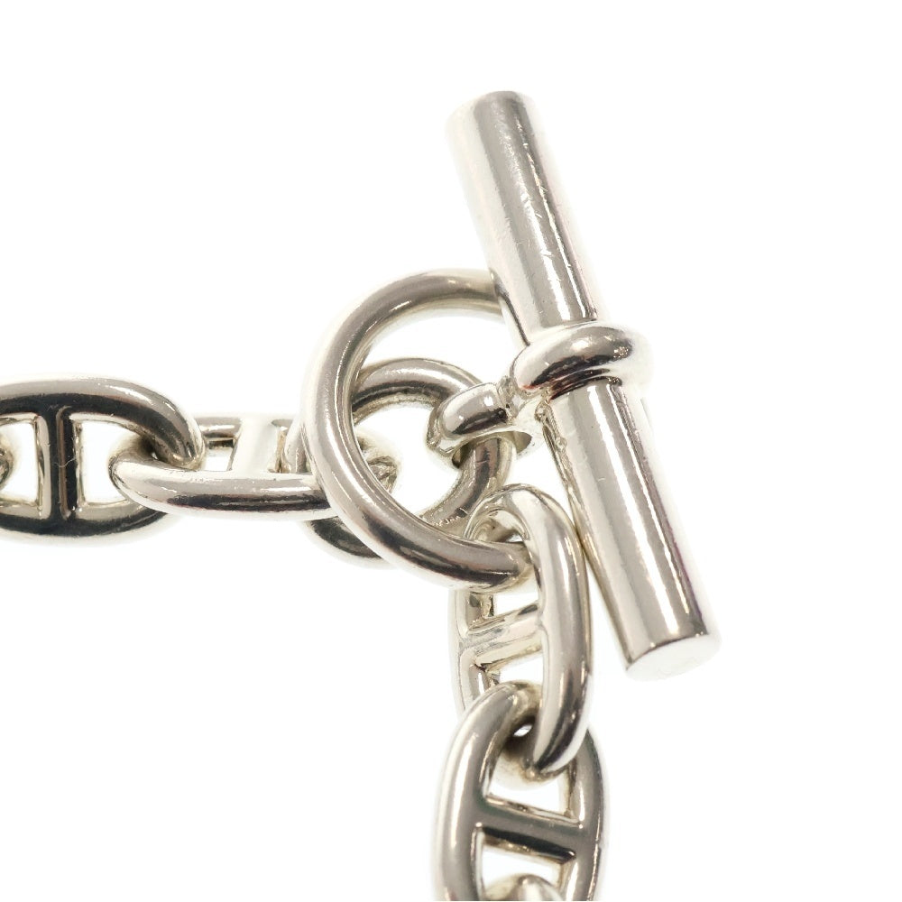 HERMES(エルメス) Chaine d'Ancre MM シェーヌダンクル 14コマ チェーンブレスレット シルバー