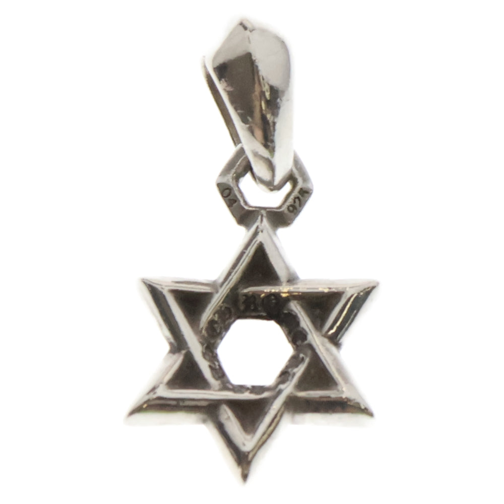 CHROME HEARTS(クロムハーツ) STAR OF DAVID PENDANT スターオブダビデ ペンダントトップ シルバー BCA318