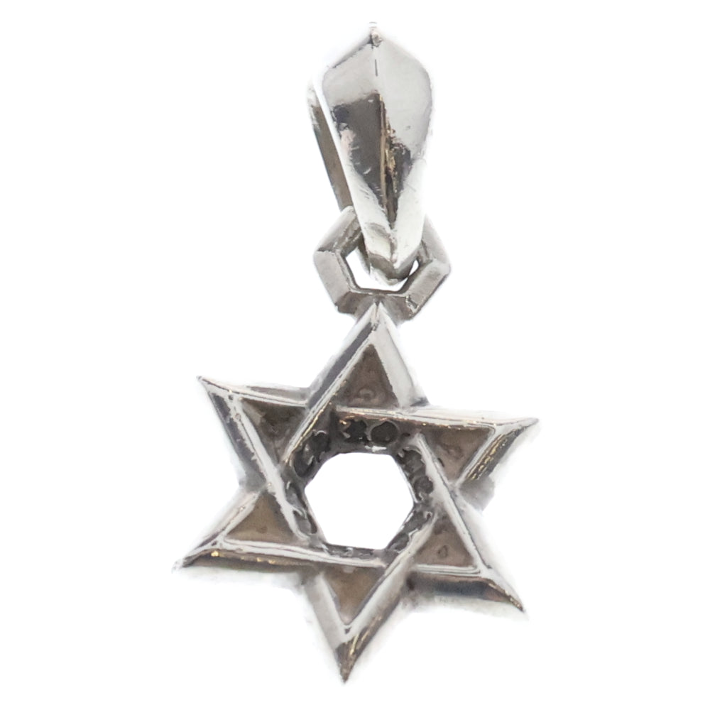 CHROME HEARTS(クロムハーツ) STAR OF DAVID PENDANT スターオブダビデ ペンダントトップ シルバー BCA318