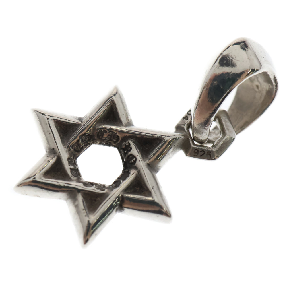 CHROME HEARTS(クロムハーツ) STAR OF DAVID PENDANT スターオブダビデ ペンダントトップ シルバー BCA318