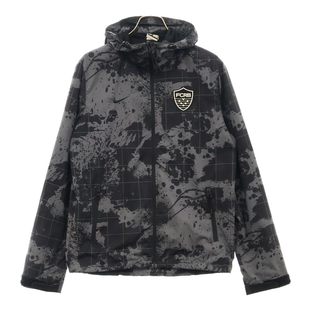 F.C.R.B./F.C.Real Bristol/FCRB(エフシーアールビー/エフシーレアルブリストル) ×NIKE Warm Up Jacket ウォームアップ ナイロンジャケット ブラック