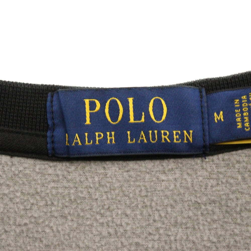 POLO RALPH LAUREN(ポロラルフローレン) Lscnm2-Long Sleeve Sweatshirt クルーネック スウェット ブラック
