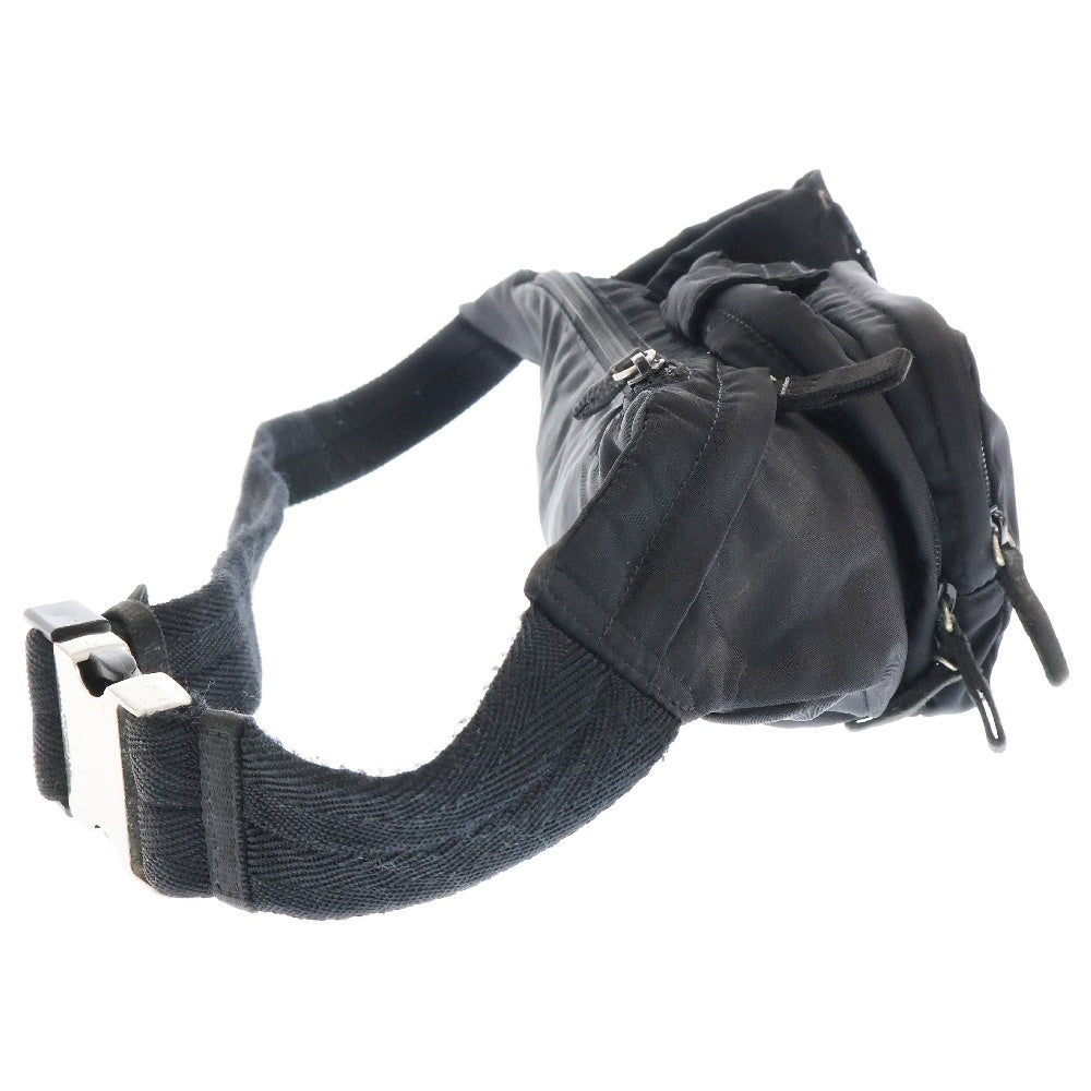 PRADA(プラダ) テクニカルファブリック ベルトバッグ ボディバッグ 2VL056 ブラック