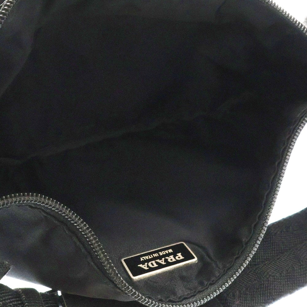 PRADA(プラダ) テクニカルファブリック ベルトバッグ ボディバッグ 2VL056 ブラック