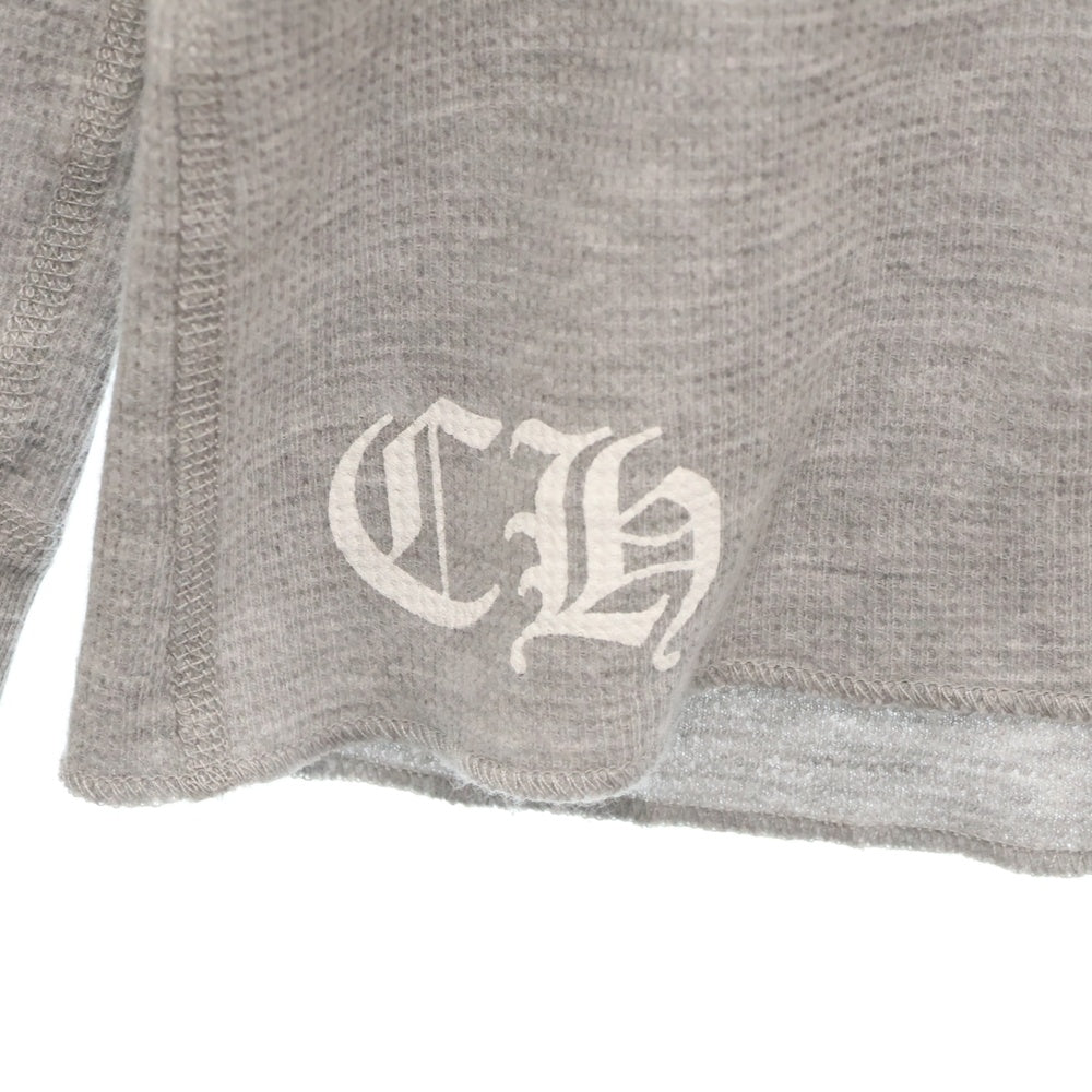 CHROME HEARTS(クロムハーツ) Thermal L/S ヴァインダガー バックプリント サーマル 長袖カットソー グレー