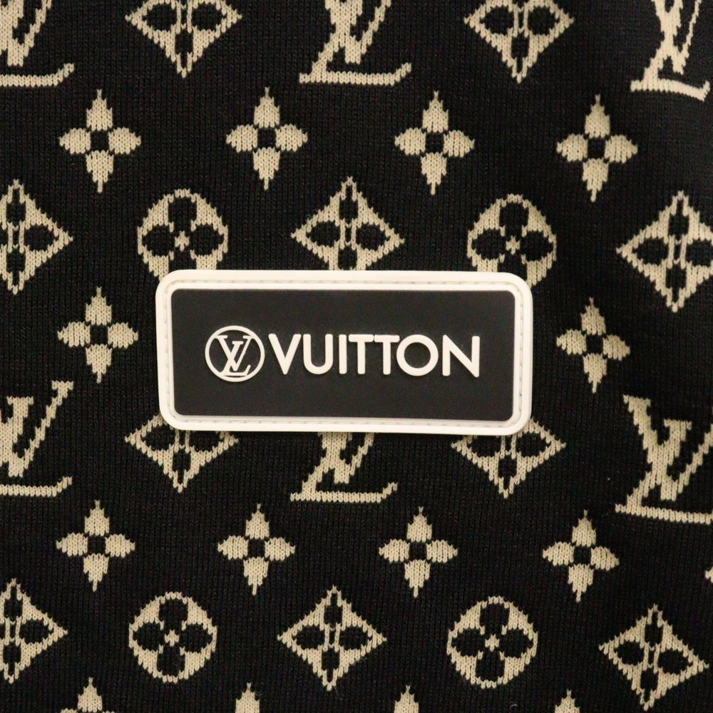 LOUIS VUITTON(ルイヴィトン) モノグラム ヴィタミンズスポーティ 半袖ニット トップス レディース ブラック RW212W FN6 FLKS03