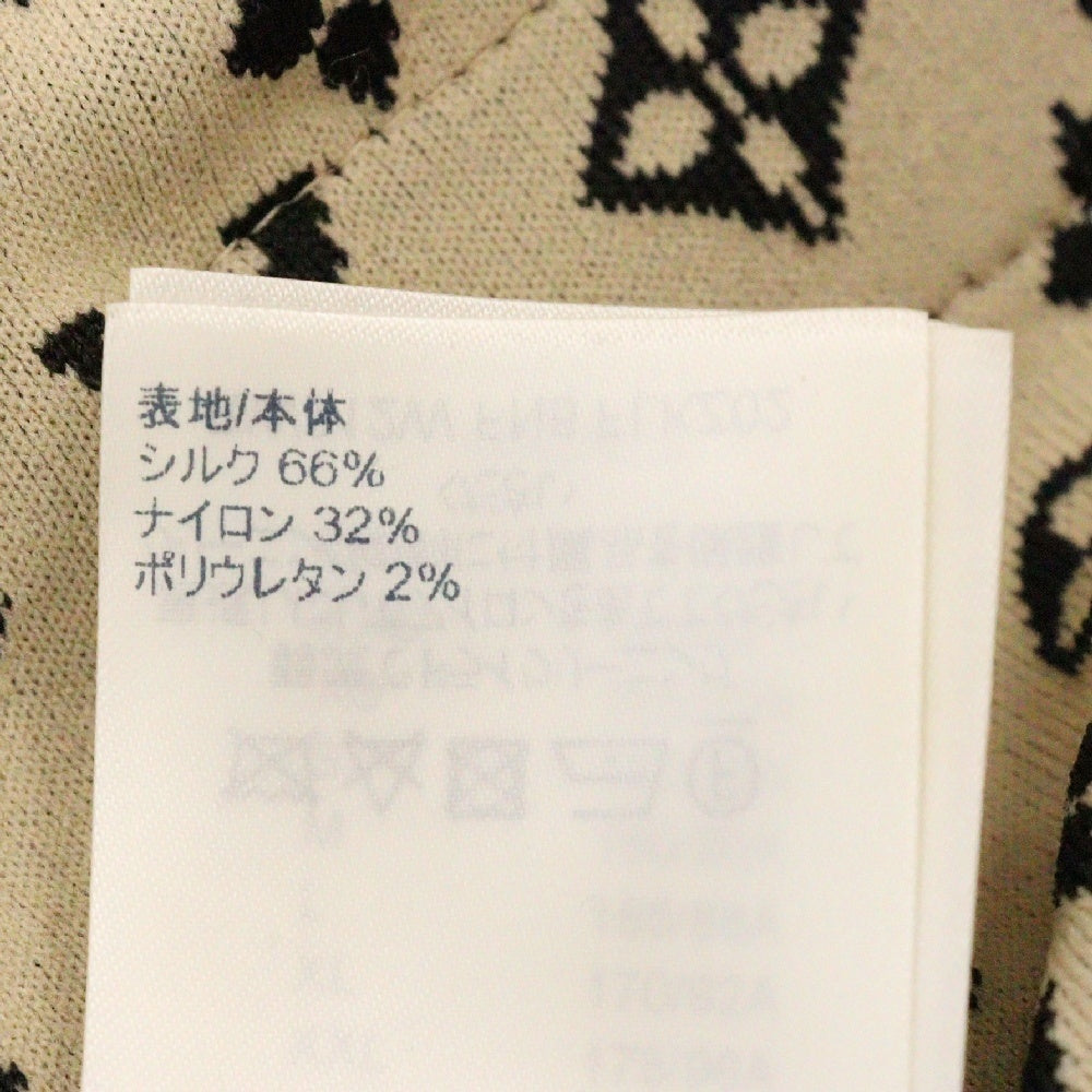LOUIS VUITTON(ルイヴィトン) モノグラム スポーティ ニット スカート レディース ブラック RW212W FN6 FLKZ02