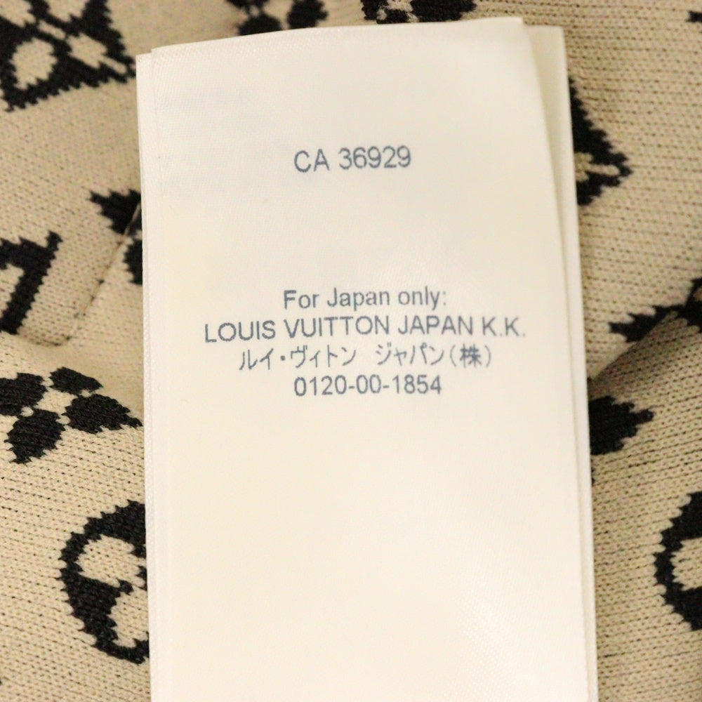 LOUIS VUITTON(ルイヴィトン) モノグラム スポーティ ニット スカート レディース ブラック RW212W FN6 FLKZ02