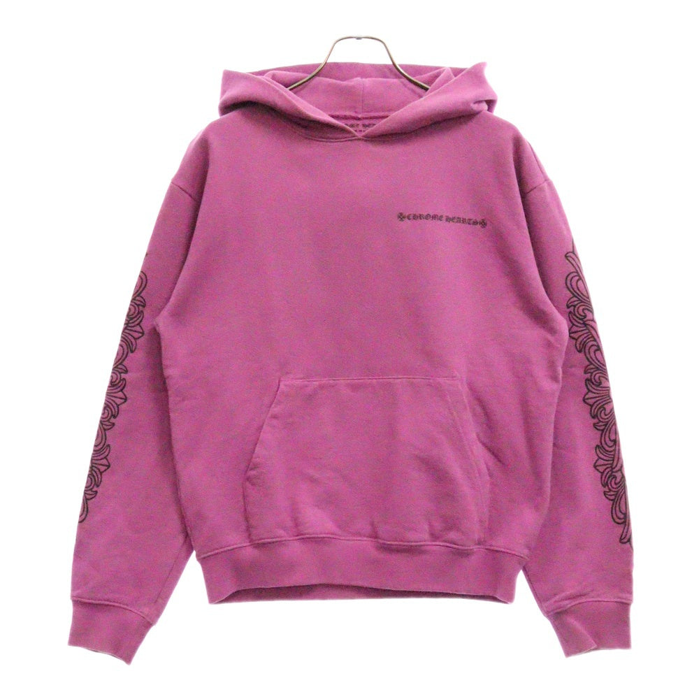 CHROME HEARTS(クロムハーツ) 21AW ×MATTYBOY SPIDER WEB HOODIE ×マッティボーイ スパーダーウェブ フーディー プルオーバーパーカー パープル