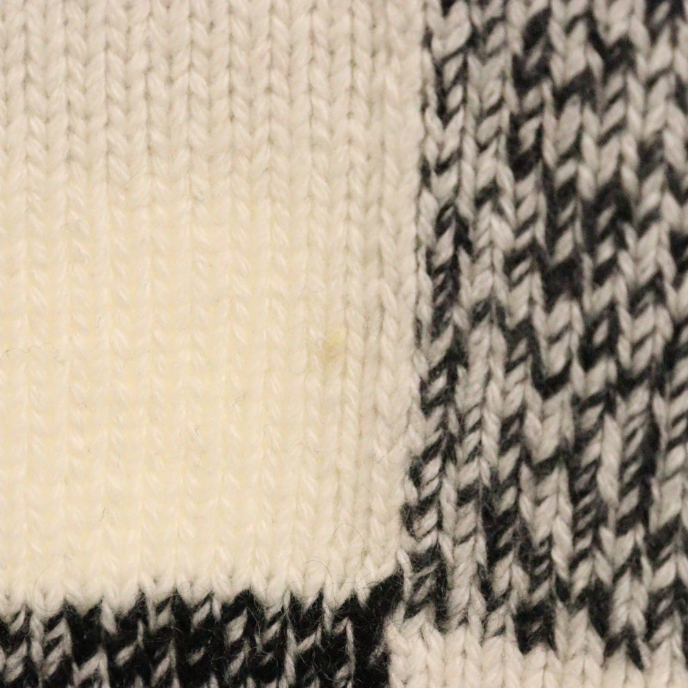 CHANEL(シャネル) ココボタン カシミヤ ニットベスト レディース ブラック/ホワイト P73215K10523