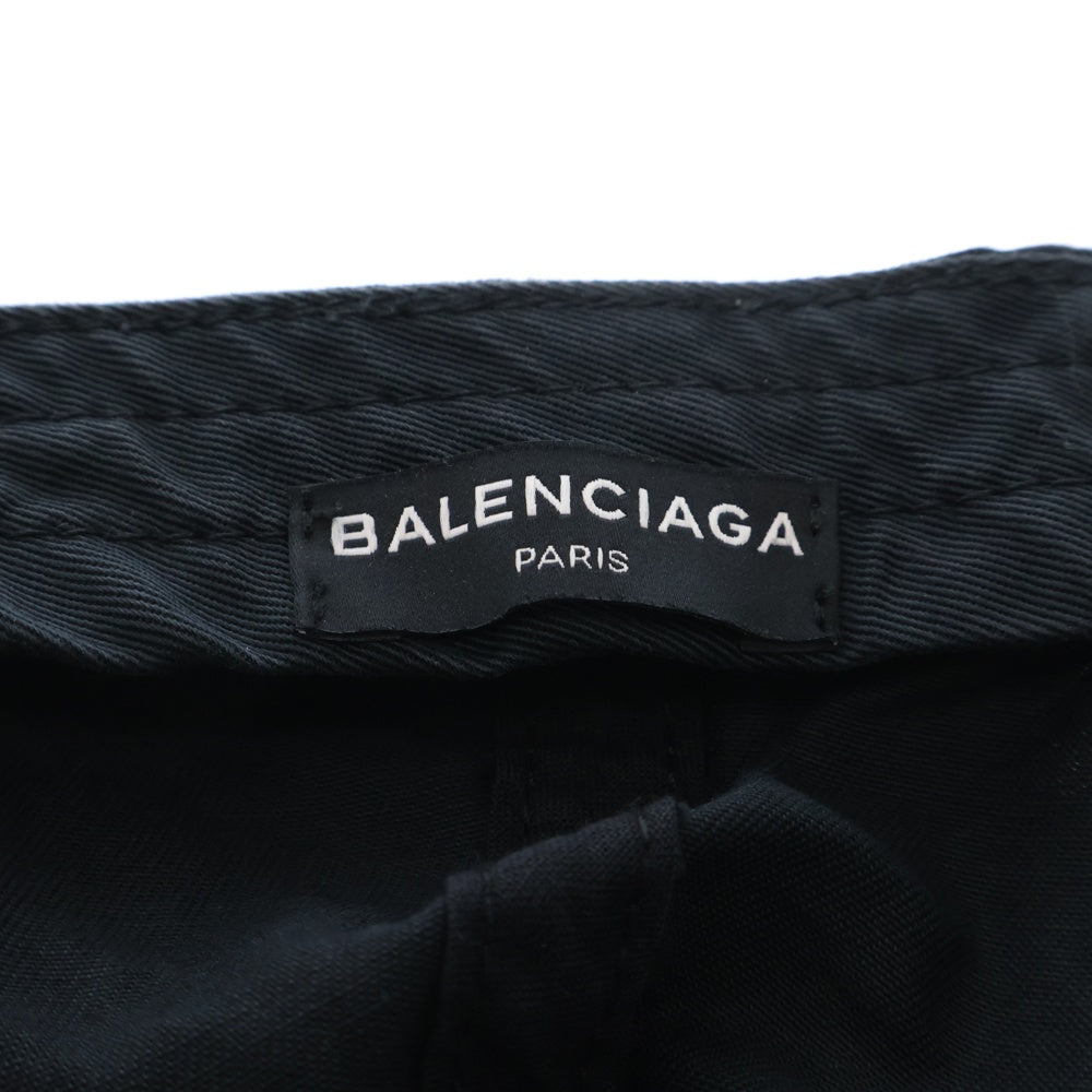 BALENCIAGA(バレンシアガ) 17AW Campaign Logo Cap キャンペーンロゴ キャップ ブラック 474622