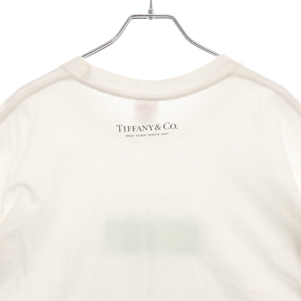 SUPREME(シュプリーム) 21AW ×TIFFANY&Co.Box Logo Tee ティファニー ボックスロゴ プリント半袖Tシャツ ホワイト