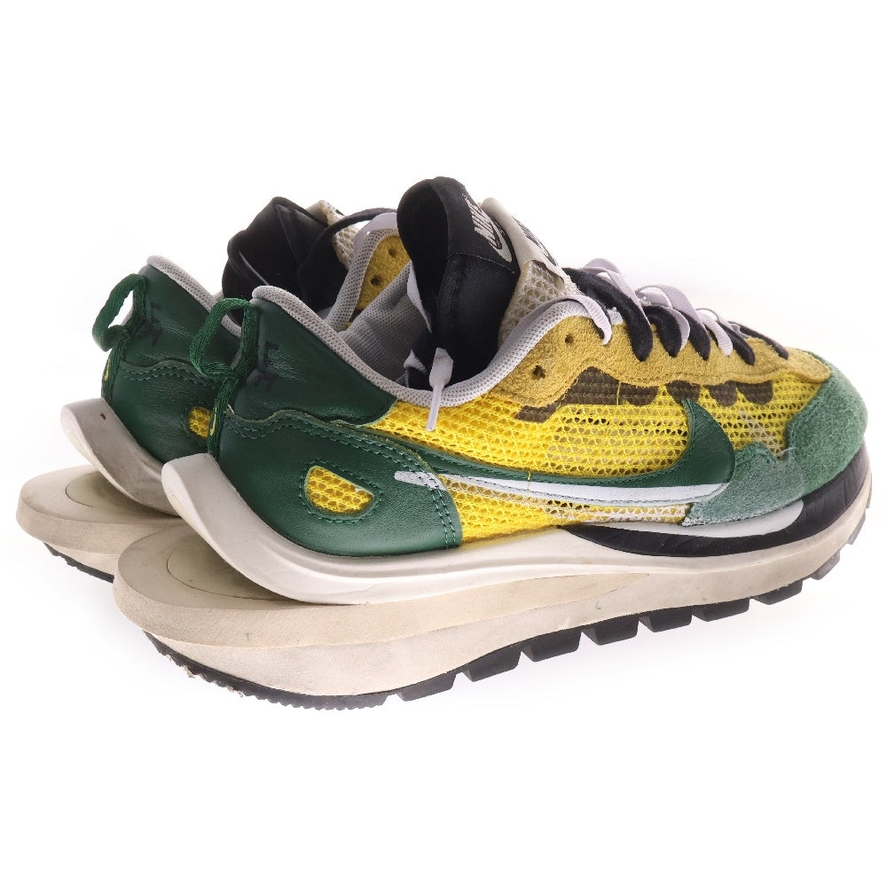 NIKE(ナイキ) ×sacai Vapor Waffle Tour ×サカイ ヴェイパー ワッフル ローカットスニーカー グリーン/イエロー US8/26cm CV1363-700