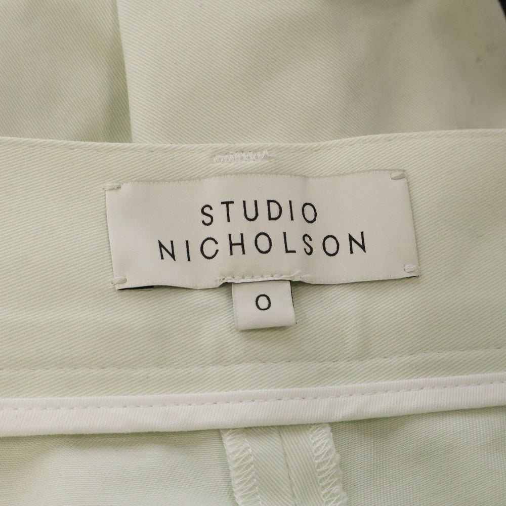 STUDIO NICHOLSON(スタジオニコルソン) ワイドパンツ レディース ライトグリーン 52-10‐732018