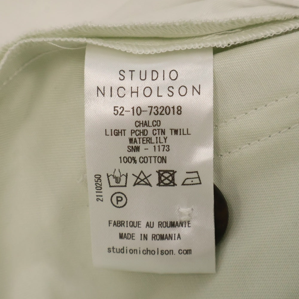STUDIO NICHOLSON(スタジオニコルソン) ワイドパンツ レディース ライトグリーン 52-10‐732018