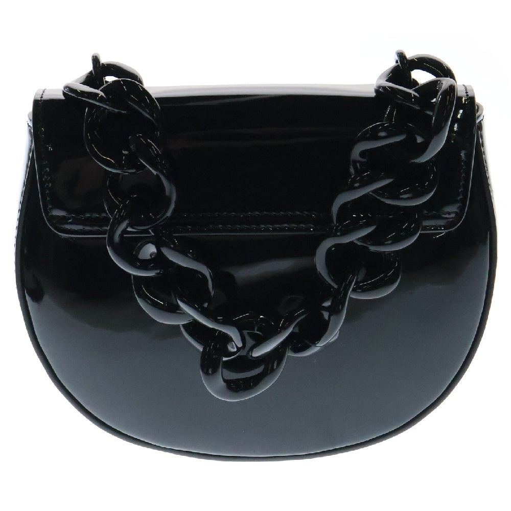 CELINE(セリーヌ) Small Besace Marley スモール ブザス マーリー / パテントカーフスキン ハンドバッグ レディース 118433GAH.38NN ブラック
