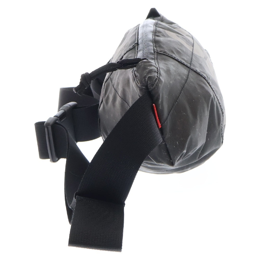 SUPREME(シュプリーム) 20AW Waterproof Reflective Speckled Waist Bag シュプリーム ウォータープルーフリフレクティブスペックルドウエストバッグ ブラック