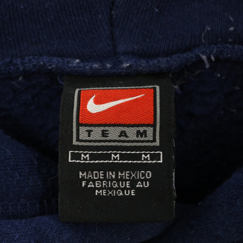 NIKE(ナイキ) 00s センターロゴ フーディー パーカー ネイビー