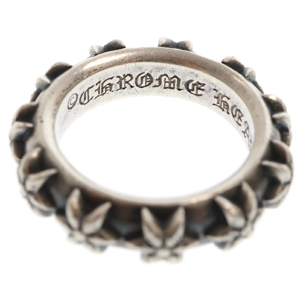 CHROME HEARTS(クロムハーツ) STAR BAND スターバンド シルバーリング 16号