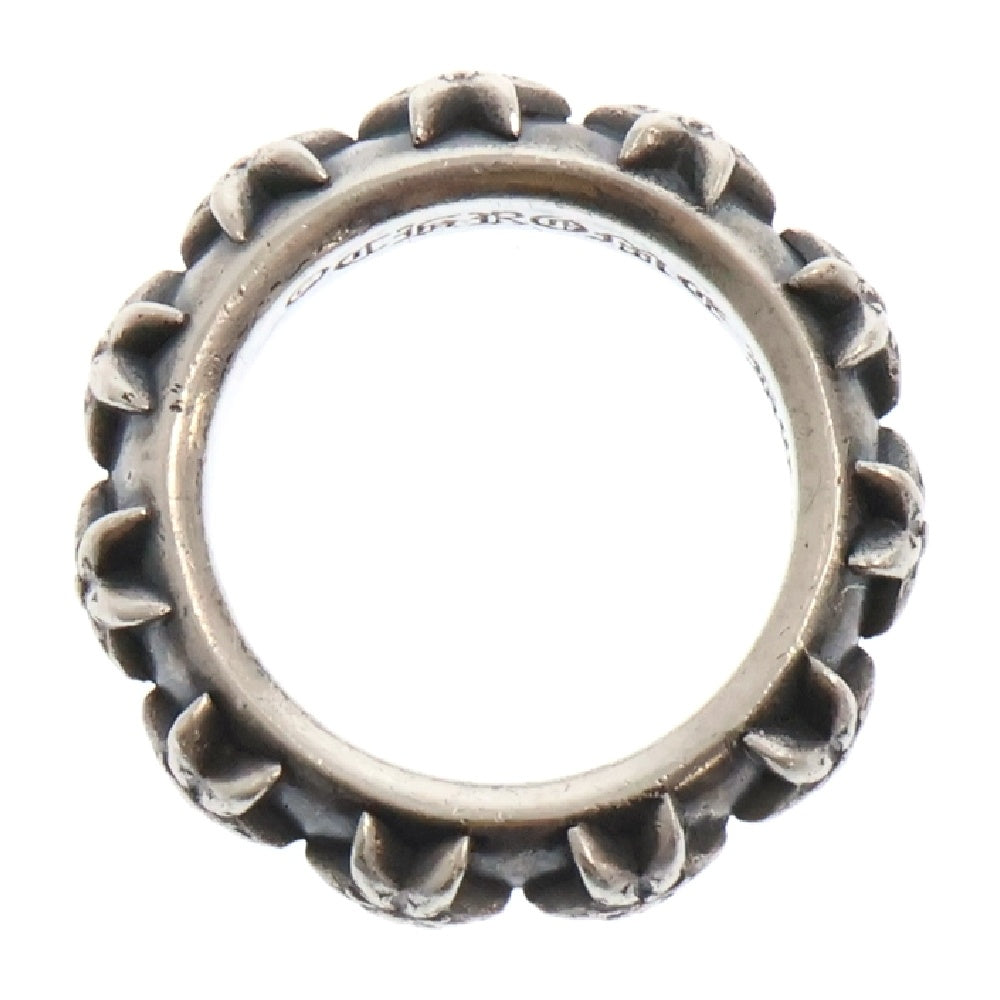 CHROME HEARTS(クロムハーツ) STAR BAND スターバンド シルバーリング 16号