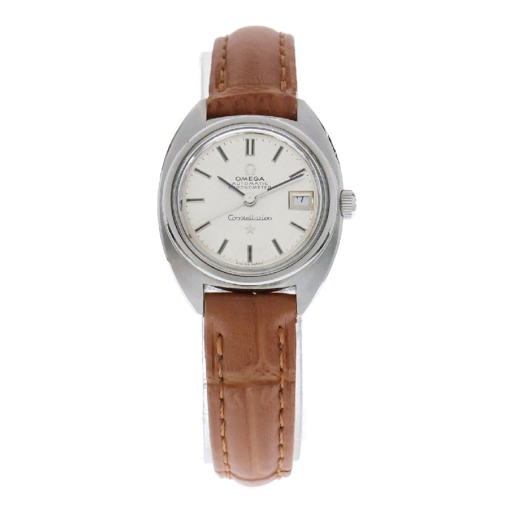 OMEGA(オメガ) Constellation Chronometer コンステレーション クロノメーター 腕時計 自動巻き レディース シルバー/ブラウン