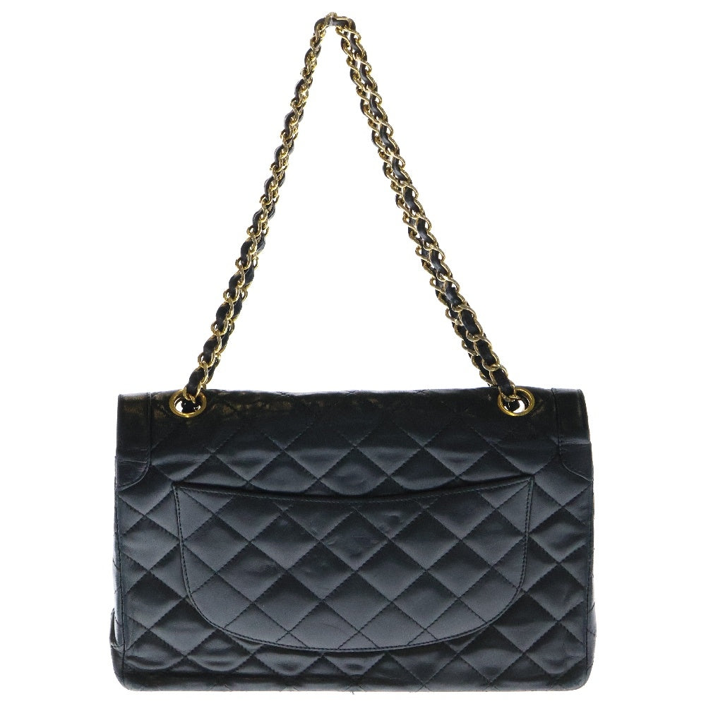 CHANEL(シャネル) パリ限定 ダイアナ ダブルフラップ チェーンショルダーバッグ レディース ブラック