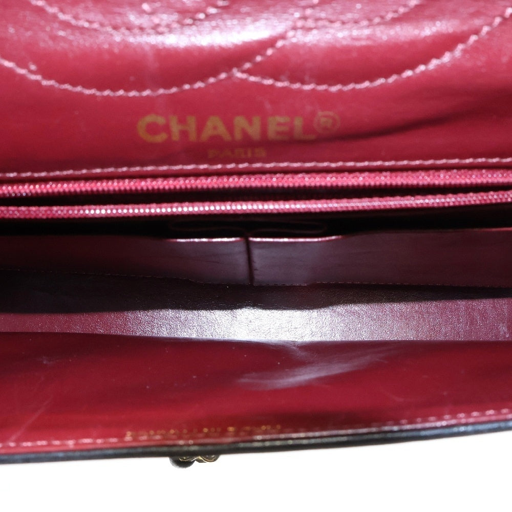 CHANEL(シャネル) パリ限定 ダイアナ ダブルフラップ チェーンショルダーバッグ レディース ブラック