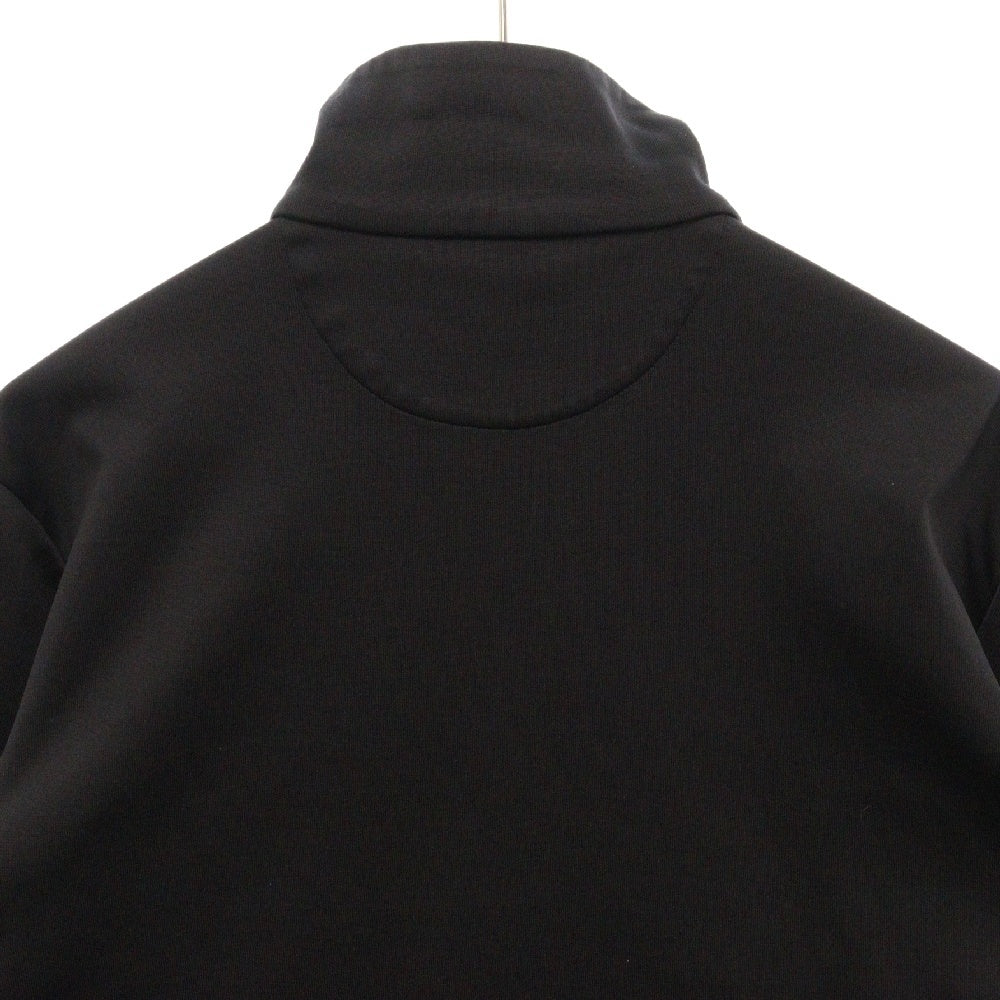 VALENTINO(ヴァレンチノ) フロントロゴプリント ジップアップトラックジャケット ブラック RV3MF00YYPF