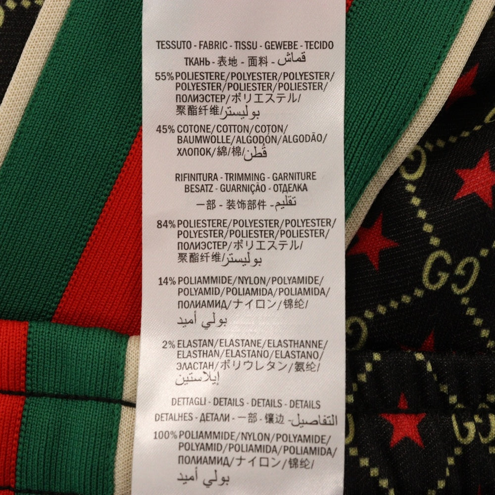 GUCCI(グッチ) GGスタートラックパンツ ブラック 575035 XJBA6