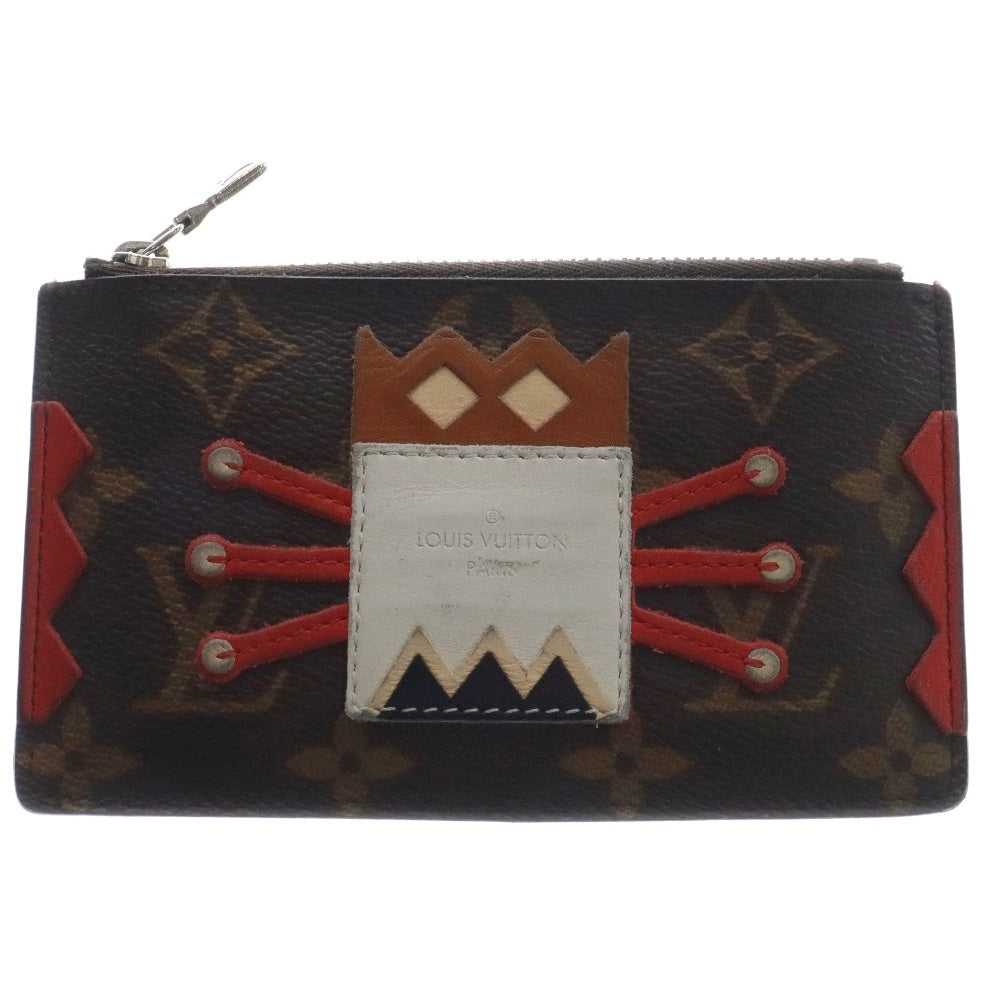 LOUIS VUITTON(ルイヴィトン) モノグラム トライバルマスク ポシェットクレ コインケース ブラウン M60213/SP4104