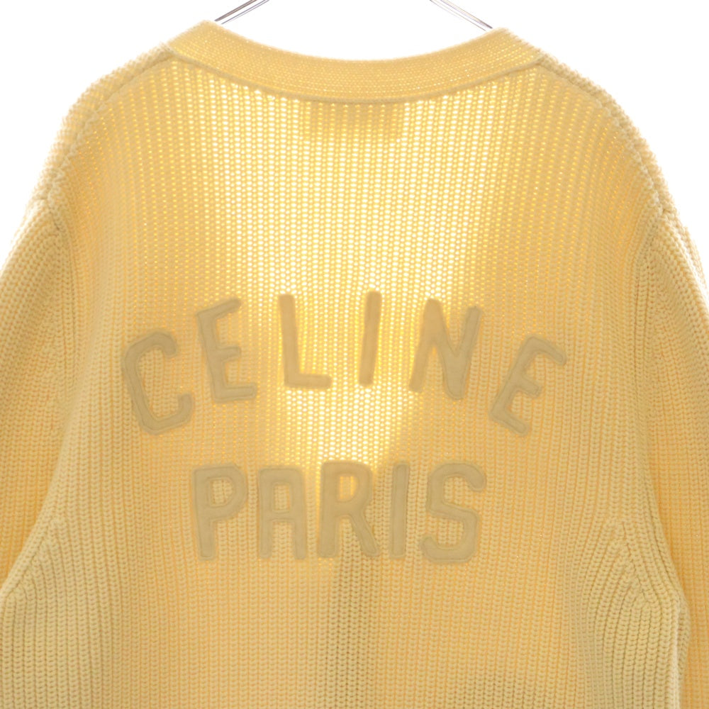 CELINE(セリーヌ) ロゴワッペン カレッジニットカーディガン アイボリー 2AD7O192W 60EB