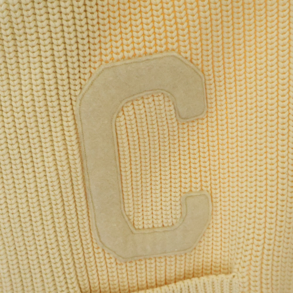 CELINE(セリーヌ) ロゴワッペン カレッジニットカーディガン アイボリー 2AD7O192W 60EB