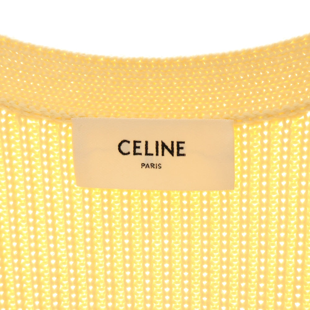 CELINE(セリーヌ) ロゴワッペン カレッジニットカーディガン アイボリー 2AD7O192W 60EB