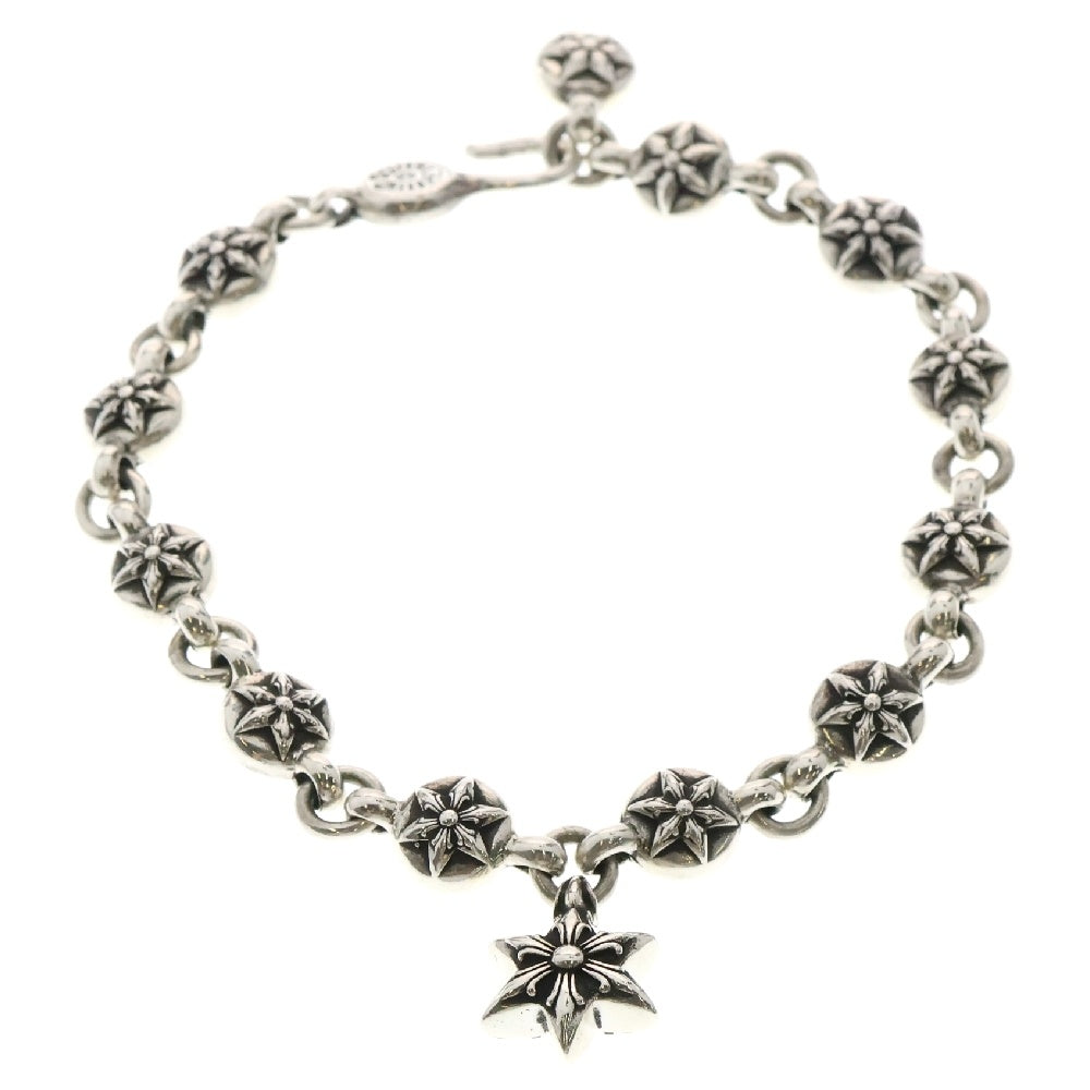 CHROME HEARTS(クロムハーツ) NO1 BALL #1スターボールブレスレット スターチャーム シルバー