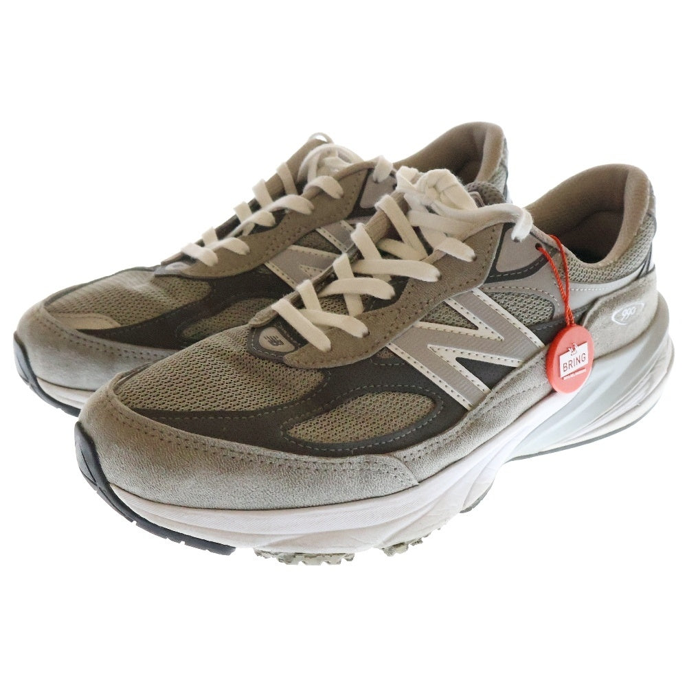 New Balance(ニューバランス) 990V6 ローカットスニーカー グレー US9/27cm ワイズ2E M990GL6