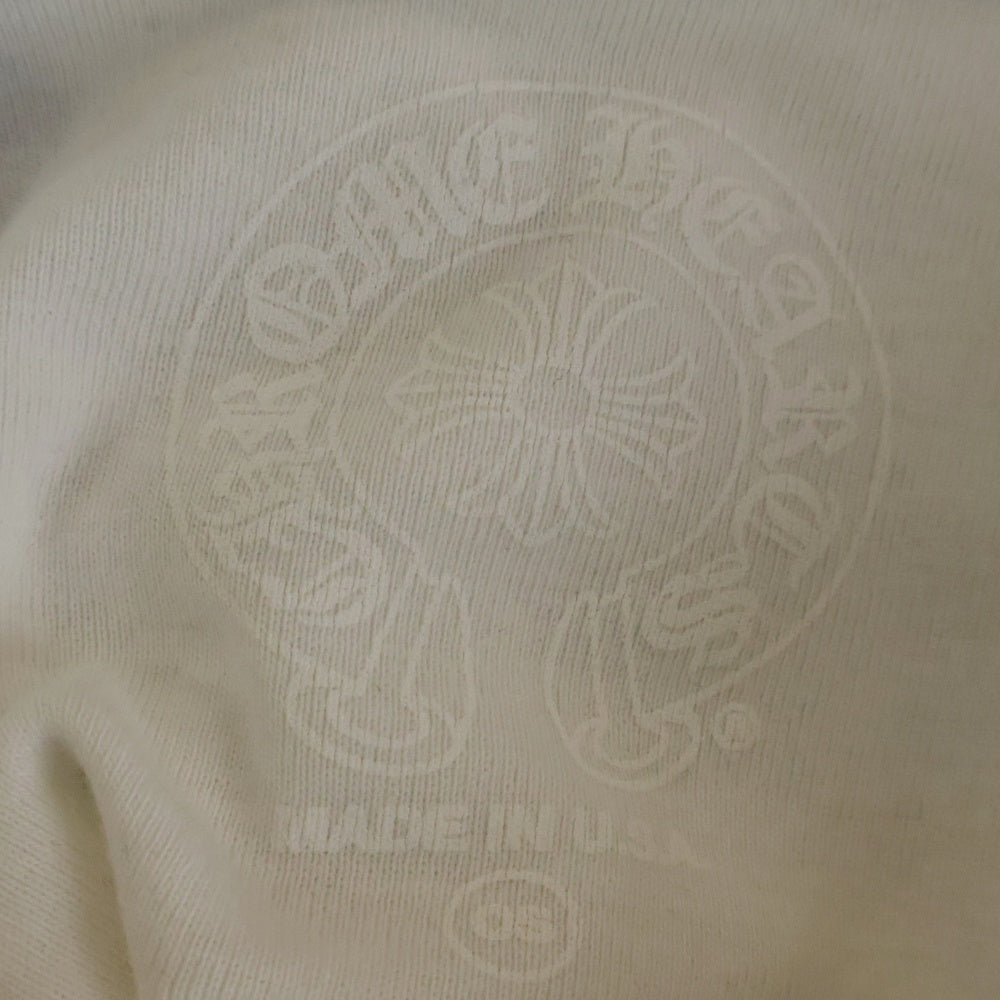 CHROME HEARTS(クロムハーツ) Rolling Stones Lip&Tongue Neck Rogo S/S Te リップ&タン ネックロゴ ショートスリーブTシャツ クロップド丈 レディース ホワイト/ブルー