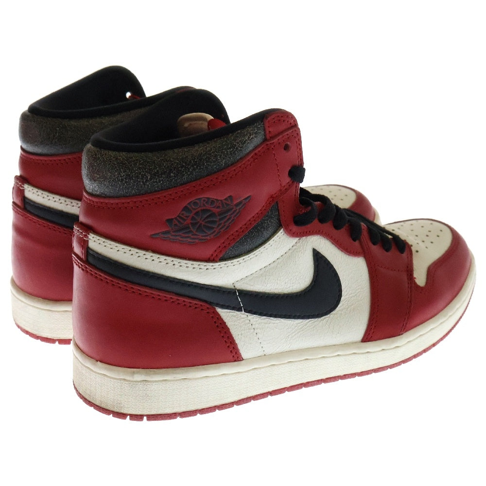 NIKE(ナイキ) AIR JORDAN 1 HIGH OG CHICAGO LOST & FOUND エアジョーダン1ロスト&ファウンド シカゴ ハイカットスニーカー US10/28.0cm DZ5485-612