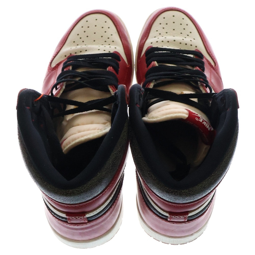NIKE(ナイキ) AIR JORDAN 1 HIGH OG CHICAGO LOST & FOUND エアジョーダン1ロスト&ファウンド シカゴ ハイカットスニーカー US10/28.0cm DZ5485-612