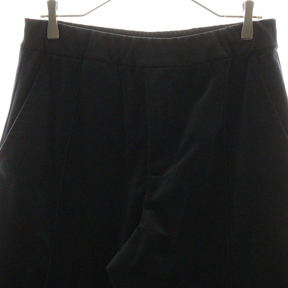 EMPORIO ARMANI(エンポリオアルマーニ) ポイントロゴ ベロア トラックパンツ ネイビー