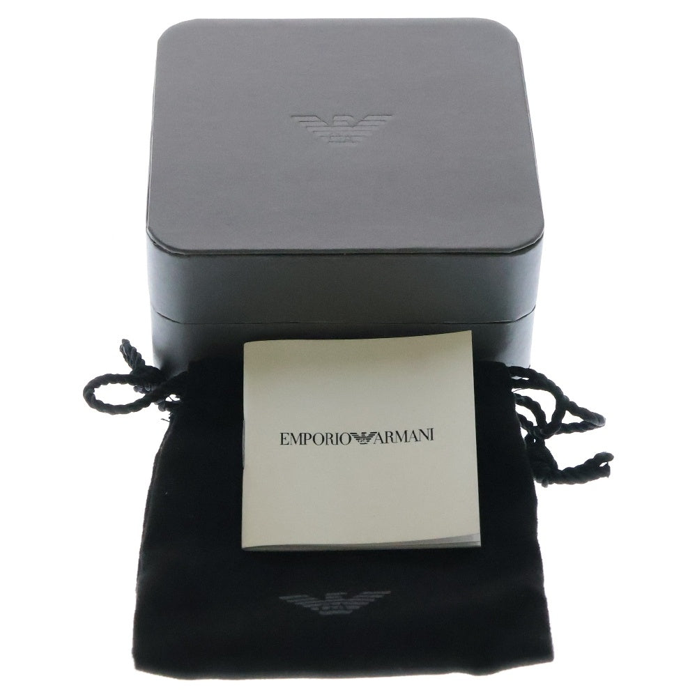 EMPORIO ARMANI(エンポリオアルマーニ) ロゴプレート ブレスレット シルバー
