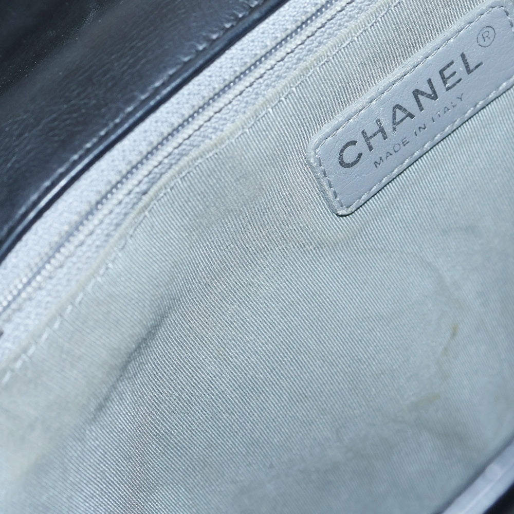 CHANEL(シャネル) ボーイシャネル30 カーフスキン チェーンショルダーバッグ レディース ブラック A92193